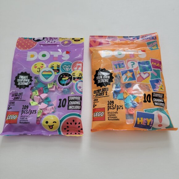 LEGO DOTS Extra DOTS - Series 1 41908 and Series 2 41916 Retired - Picture 2 of 4